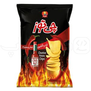 چیپس تند و آتشین چی توز متوسط 60 گرم