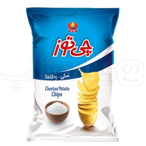 چیپس ساده نمکی چی توز متوسط 60 گرم